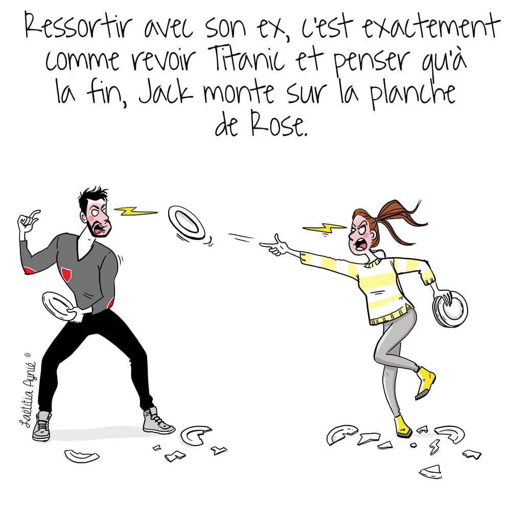 couple dispute Laetitia aynié illustrations