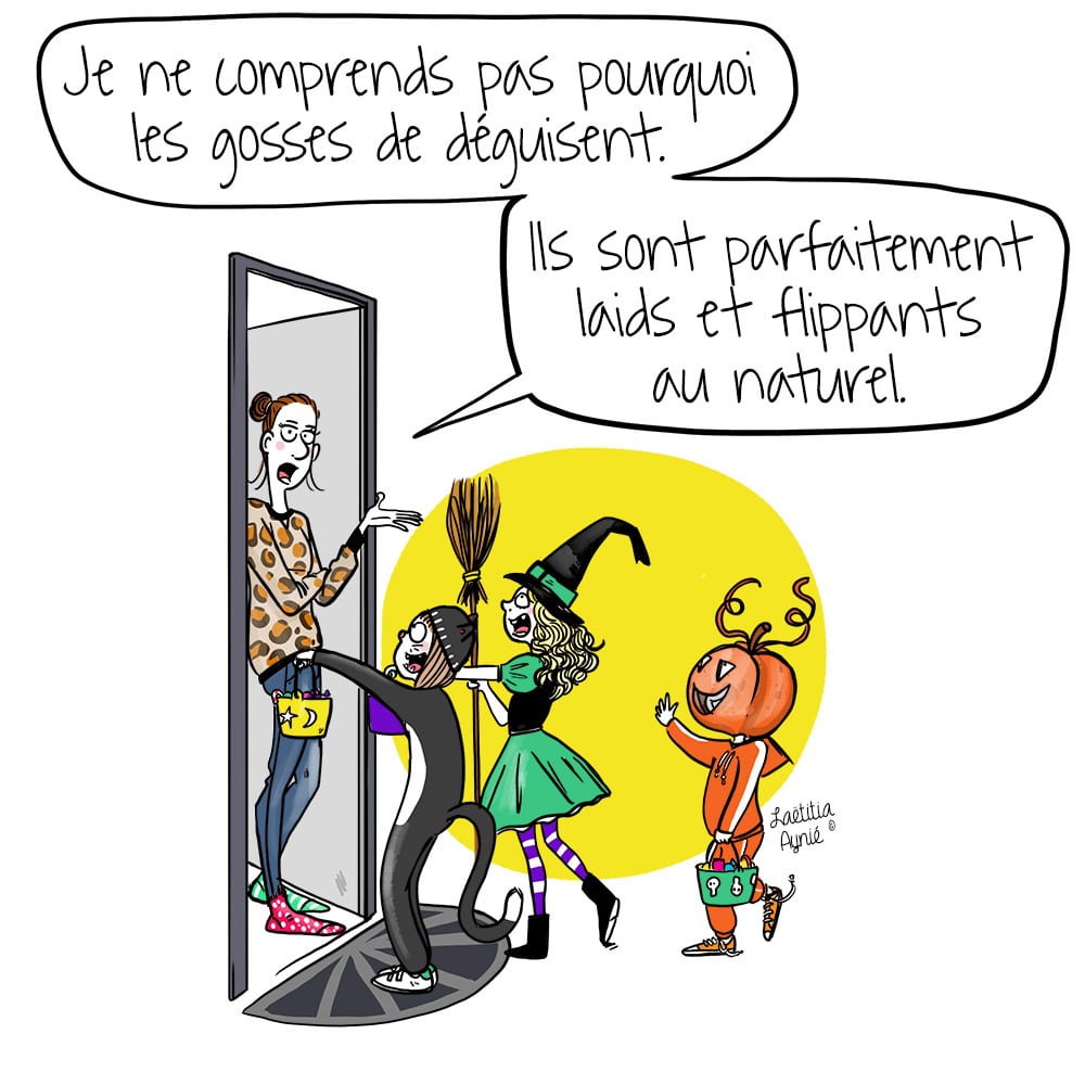 halloween Laetitia aynié illustrations