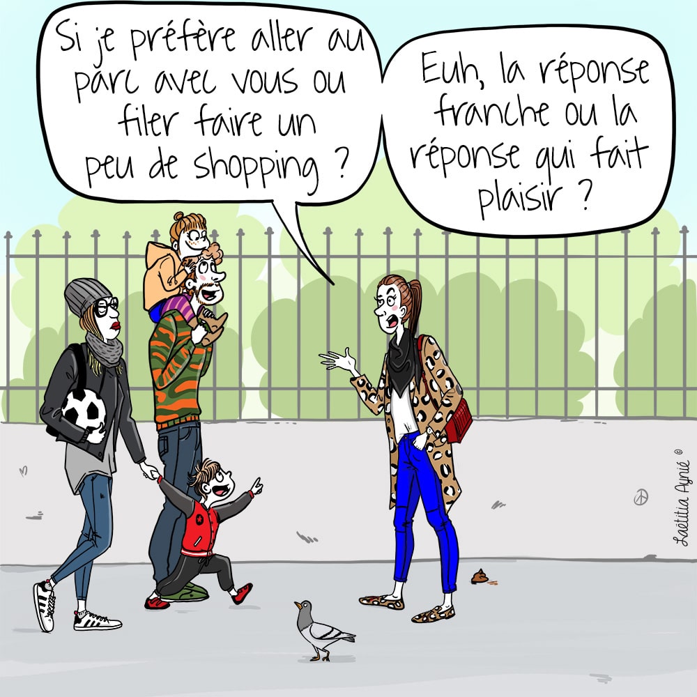 couple avec enfant Laetitia aynié illustrations