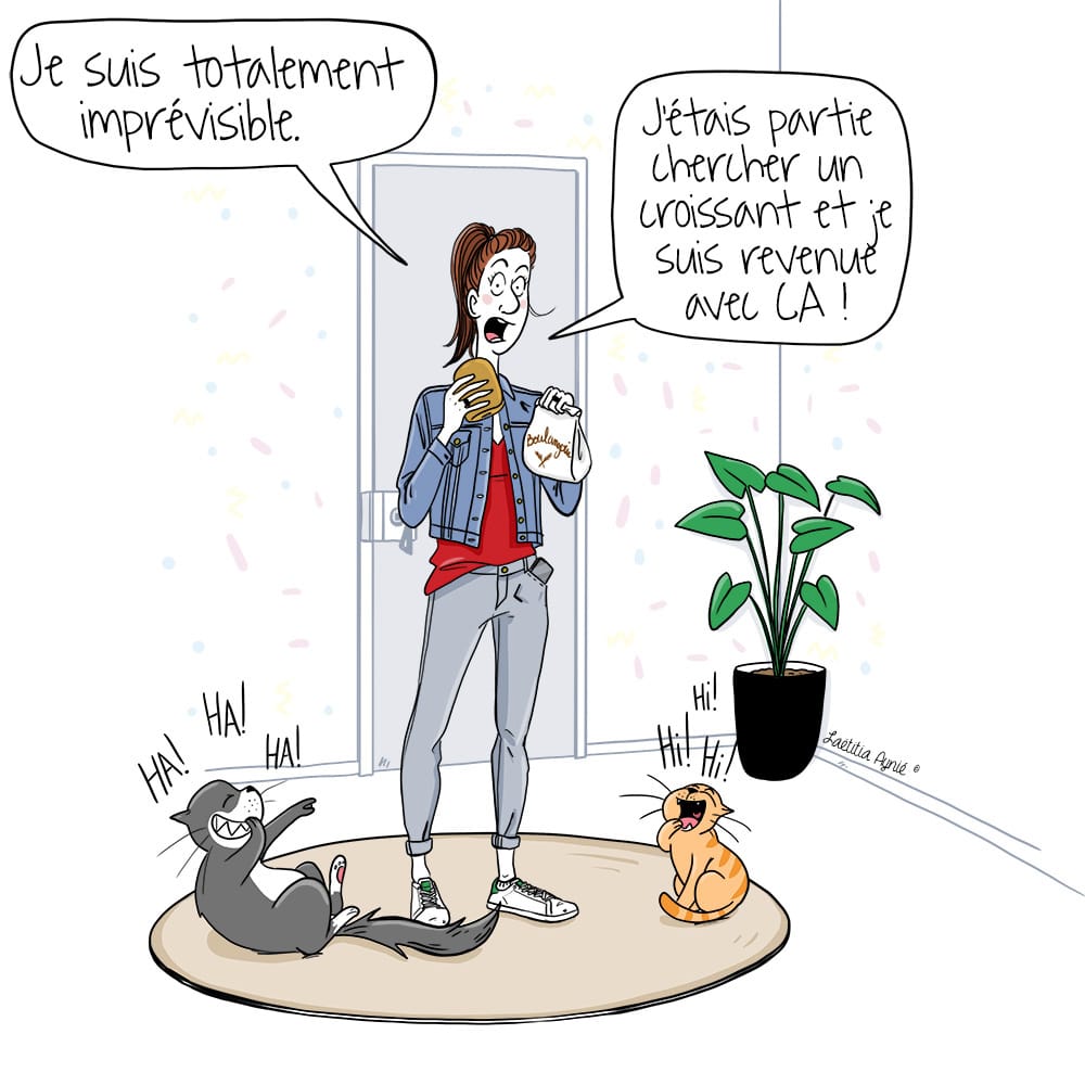 femme chats Laetitia aynié illustrations