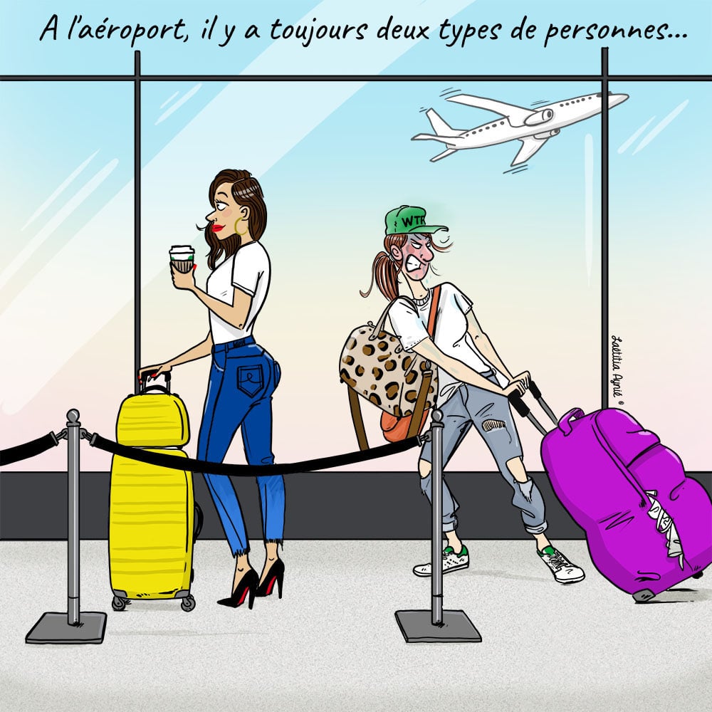 femmes aéroport