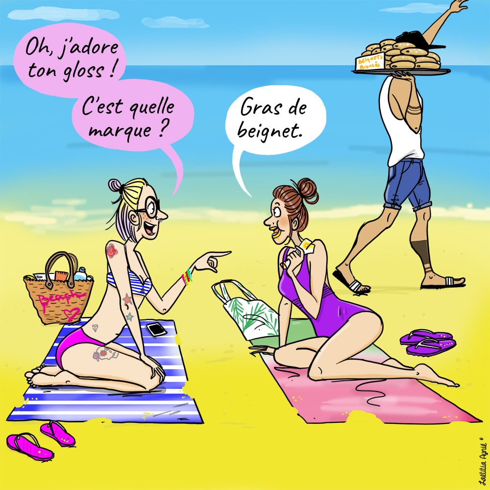 femmes à la plage