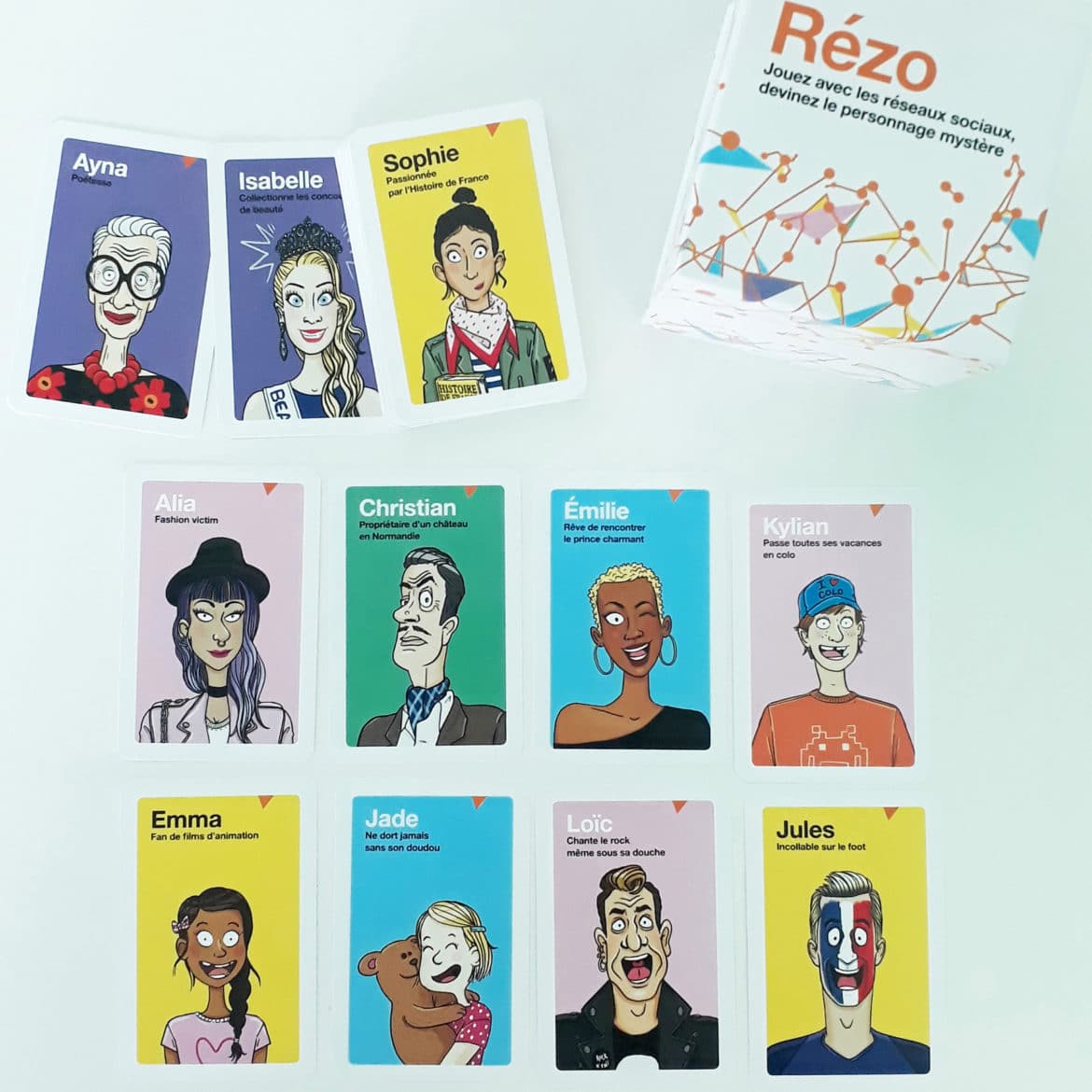 portraits jeux,ornge,okapi, Laetitia aynié illustrations