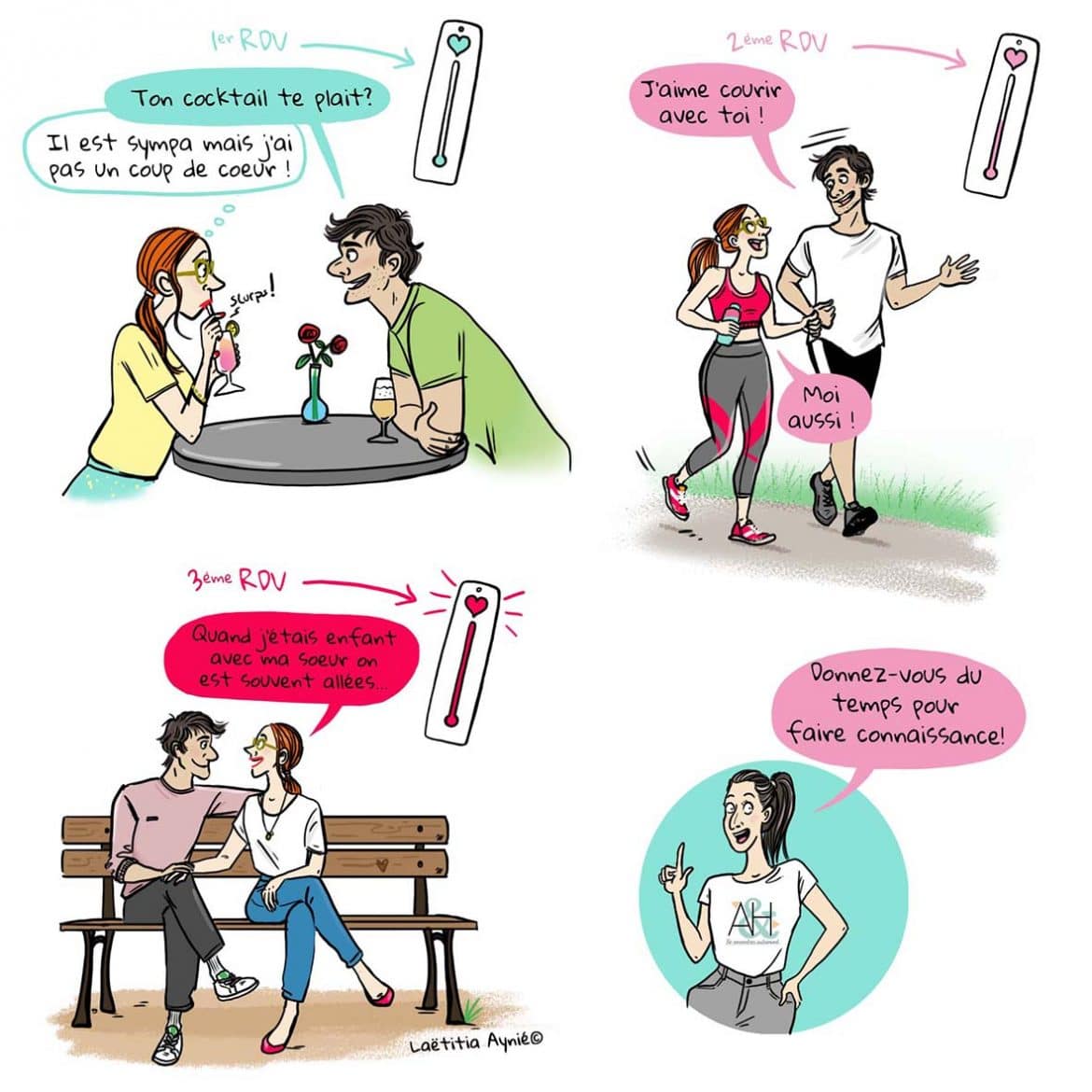 rencontre,amour ,laetitia aynié,illustration