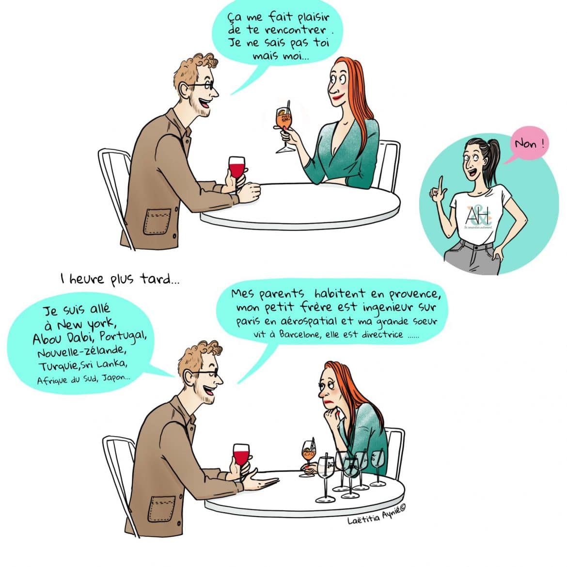 rencontre,amour ,laetitia aynié,illustration