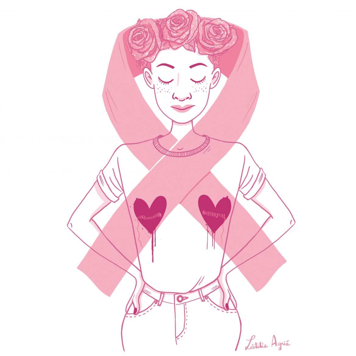 Cancer du sein illustration Laetitia Aynié