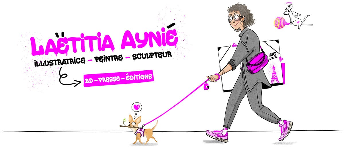 Laëtitia Aynié – Illustratrice Peintre Sculpteur